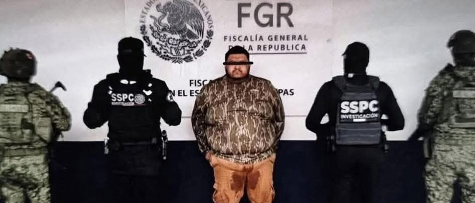 MÉXICO: supuesto cabecilla del Cártel de Golfo se orina tras ser capturado