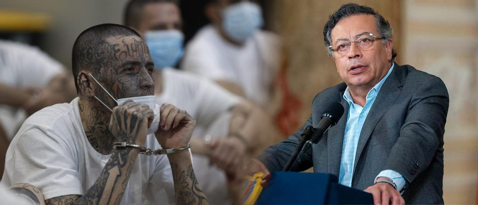 Presidente de Colombia dice que un día tienen que salir los “jóvenes inocentes” presos en el CECOT