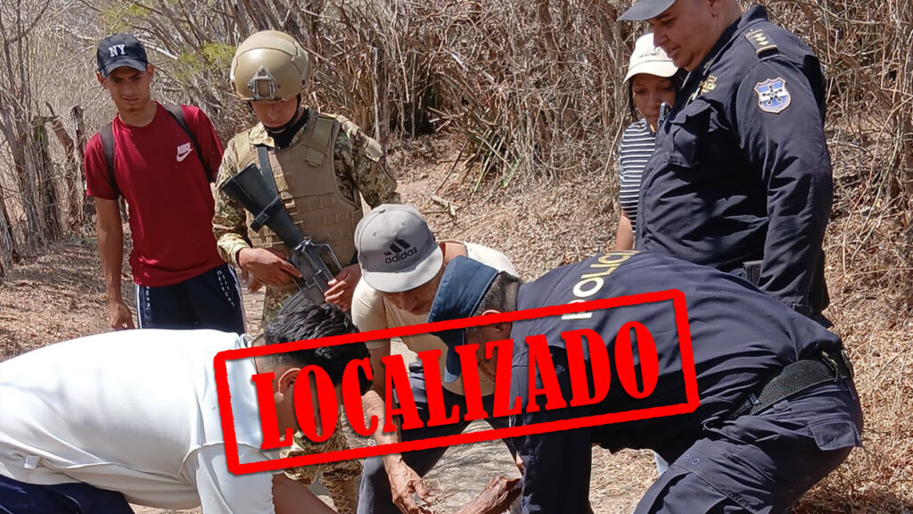 Localizan a anciano que fue reportado como desaparecido en La Unión