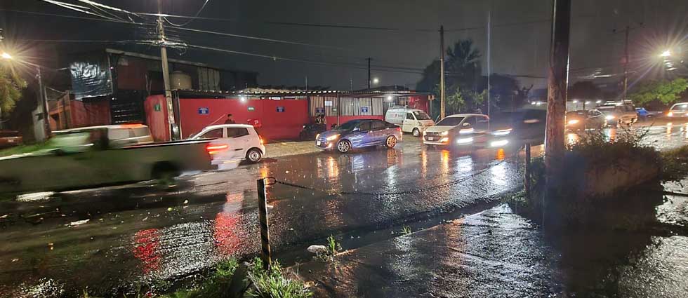 MARN prevé posibilidad de lluvias en sectores de la zona oriental y paracentral esta noche de jueves