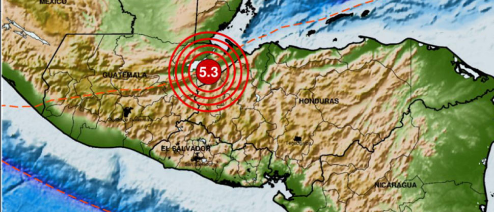 Fuerte sismo sacude el norte de Honduras y provoca evacuación de juzgados en San Pedro Sula