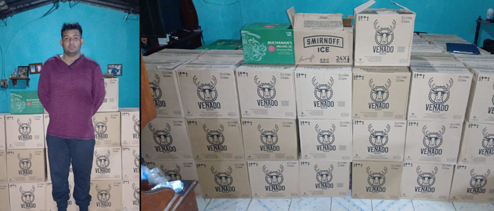 Capturan a un empleado que hurtó más de $5.000 en bebidas alcohólicas