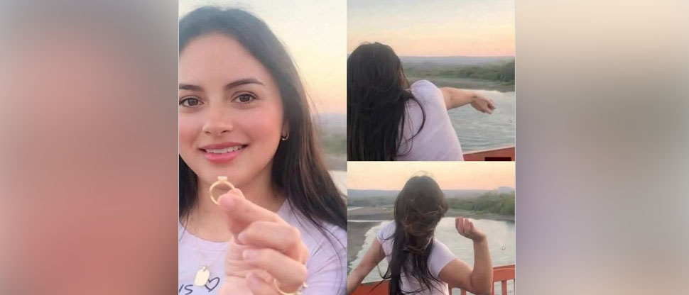 Joven tira su anillo de compromiso al Río Lempa tras descubrir infidelidad de su novio