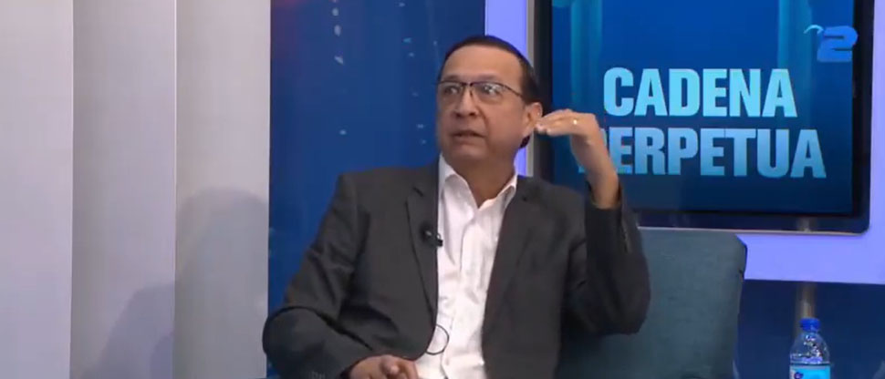 Carlos Araujo «es más grave un delito de corrupción que uno de violación»