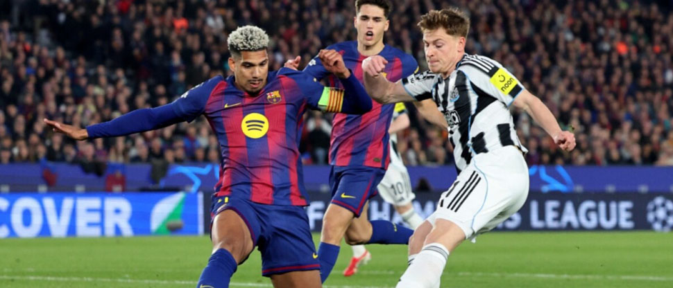 Barcelona aplasta al Newcatle por 7 a 2 y está cada vez más cerca de la sexta