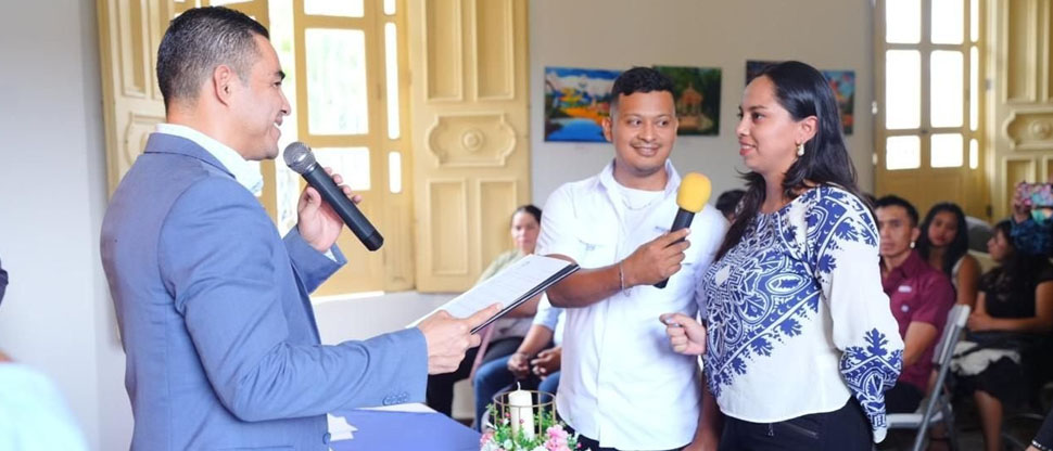 Alcaldía de La Libertad Sur, invita a las parejas a ser parte de las bodas colectivas