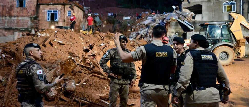 Brasil: asciende a 72 los muertos por las intensas lluvias