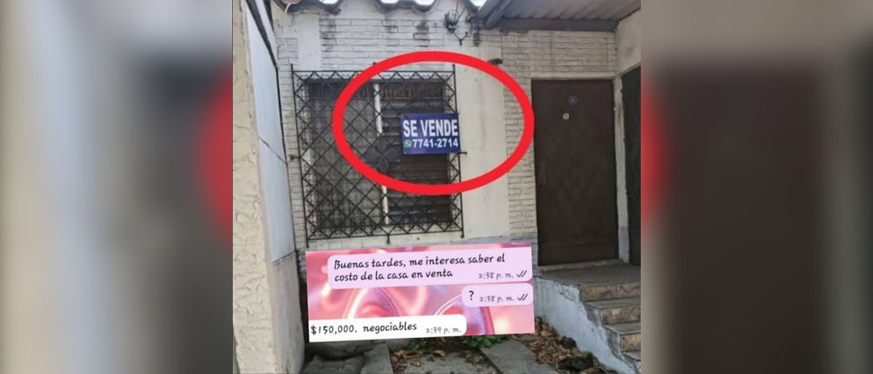 Venta de vivienda en Soyapango genera indignación por su elevado precio