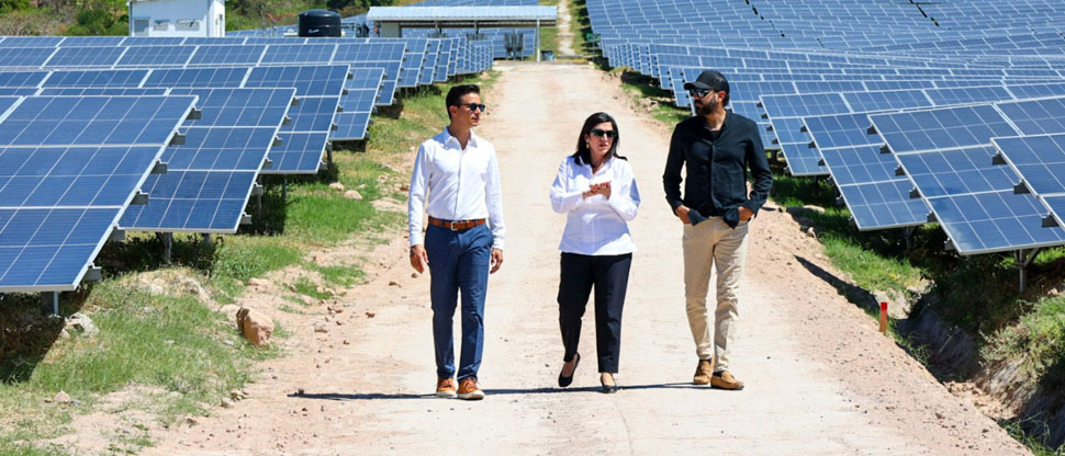 Inauguran planta solar Kinich Energy en Olocuilta