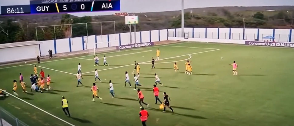 Jugadoras de Guyana y Anguila se van a los golpes y CONCACAF determina expulsar a ambas selecciones