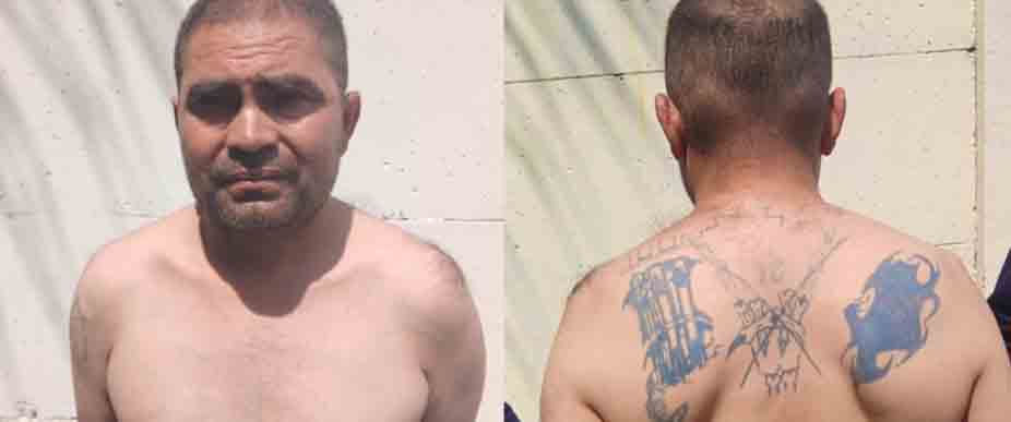 Arrestan a gatillero de la MS-13 que pasará en el CECOT
