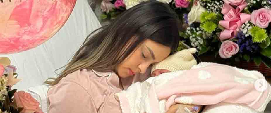 Irene Castillo y Pepe Barahona anuncian el nacimiento de su hija