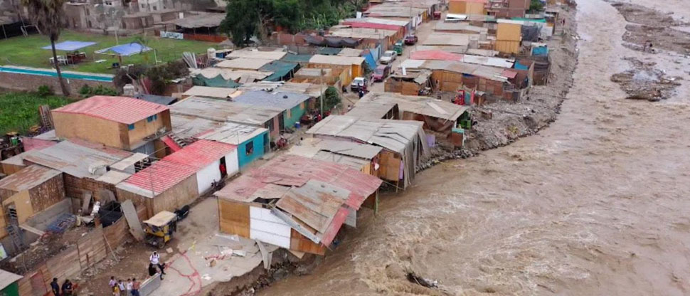Perú: fuertes lluvias dejan 41 personas fallecidas