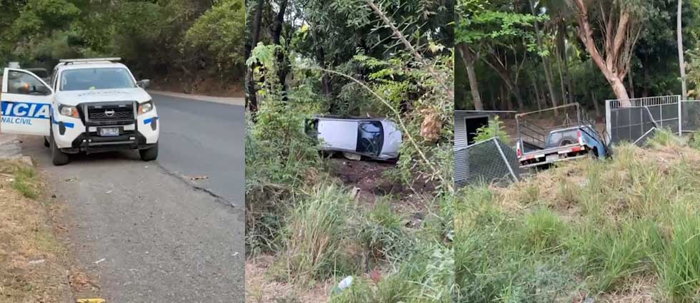 Sujetos aparentemente ebrios provocan choque y se dan a la fuga sobre la carretera Litoral