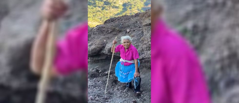 Abuela viral que que conquistó el Chaparrastique ¡¡¡tuvo 13 hijos!!!