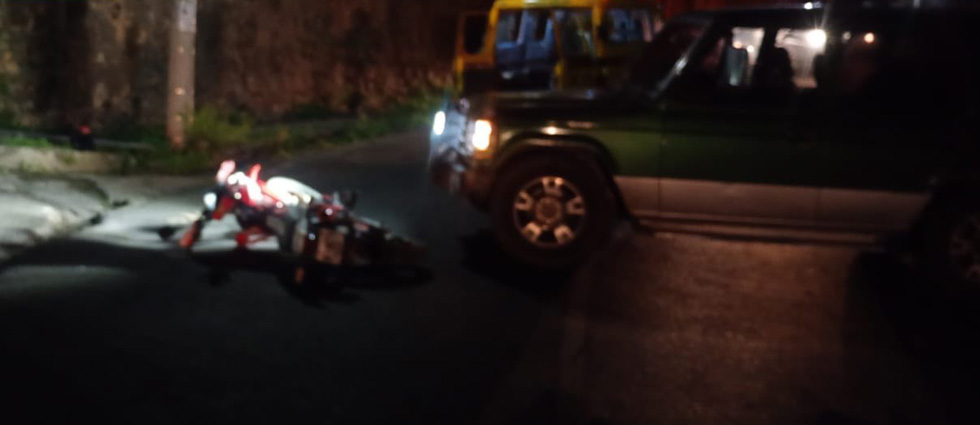 Choque deja a un hombre lesionado en Cabañas