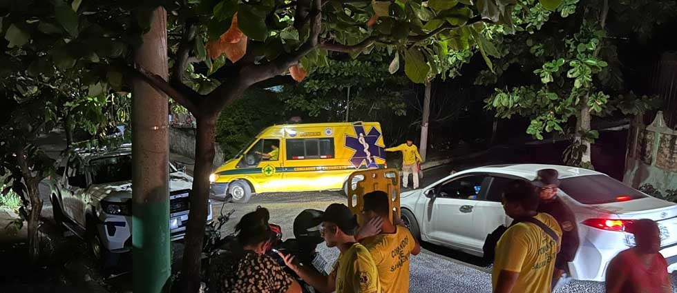 Hombre resulta lesionado tras choque provocado por un motociclista que hizo un intento fallido de fugarse