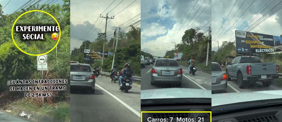 ¡28 conductores ‘se ganan’ multas por $250 por ir en el hombro de la vía y no respetar la fila en el bulevar Constitución!