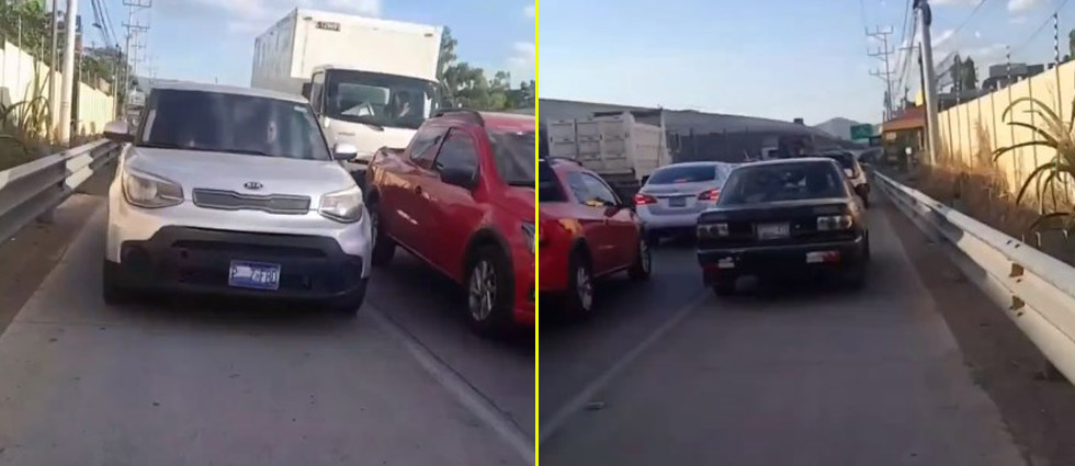 Conductores siguen rompiendo las normas viales y ‘ganándose’ multas por 150 dólares en El Salvador