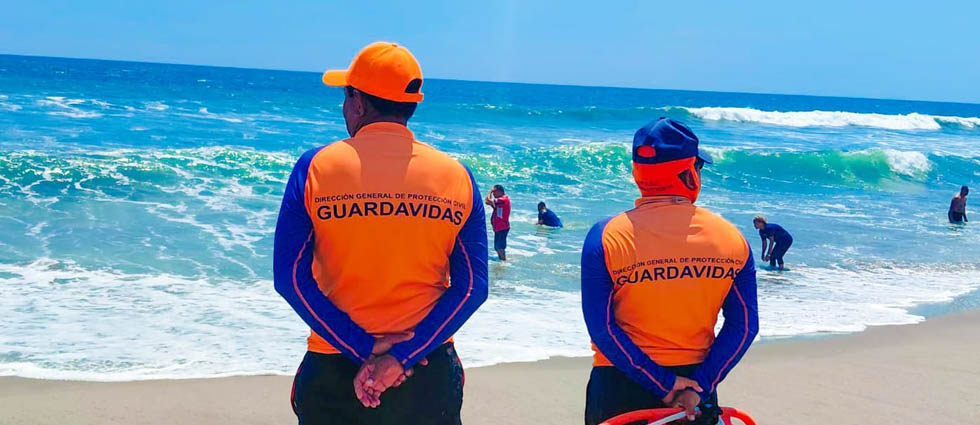 Guardavidas de PC ¡han salvado la vida de 60 personas en lo que va de Semana Santa!