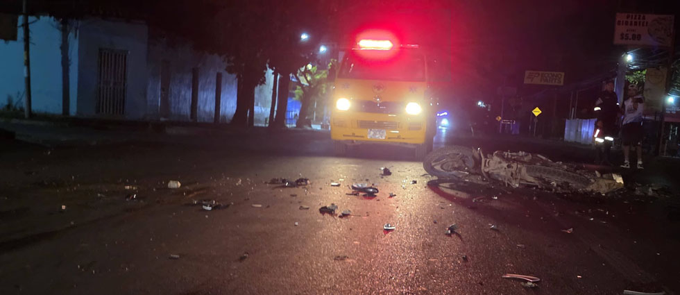 Hombre pierde la vida tras fuerte siniestro vial en la Troncal del Norte