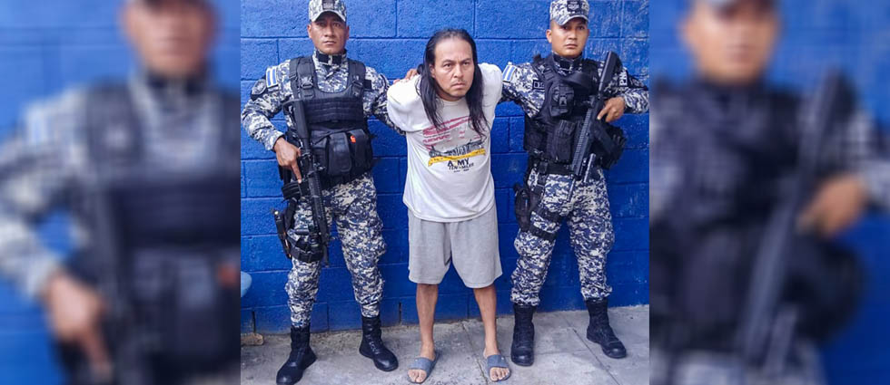 Capturan a ‘Tontín’, palabrero de la MS-13, en posesión de $1,500 en San Marcos