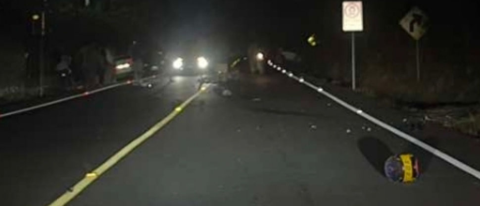 Exceso de velocidad deja fuerte choque entre dos motociclistas en Cabañas