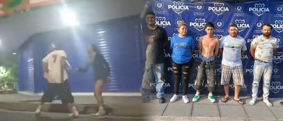 “Tres doritos después”: capturan a sujetos que protagonizaron riña frente a un bar de Apopa