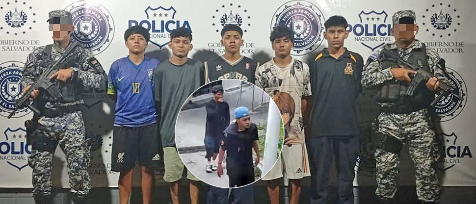 Tras denuncia ciudadana, capturan a pandilleros que amedrentaban a ciudadanos de Soyapango