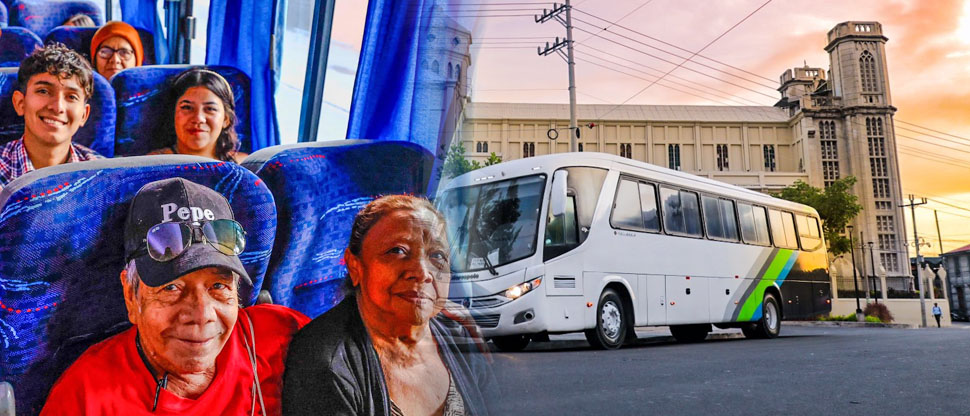 Estos son los destinos que las familias disfrutarán de los buses alegres en Semana Santa