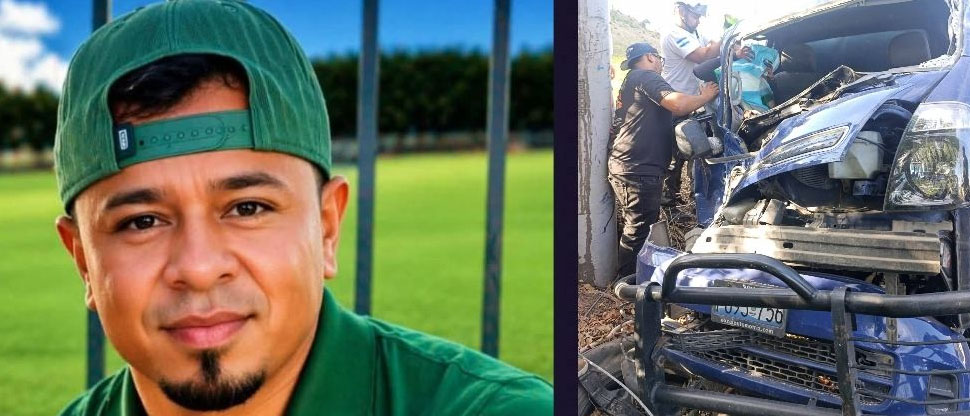 Él era “Carlitos”, joven conductor que falleció tras aparatoso accidente en Santa Ana