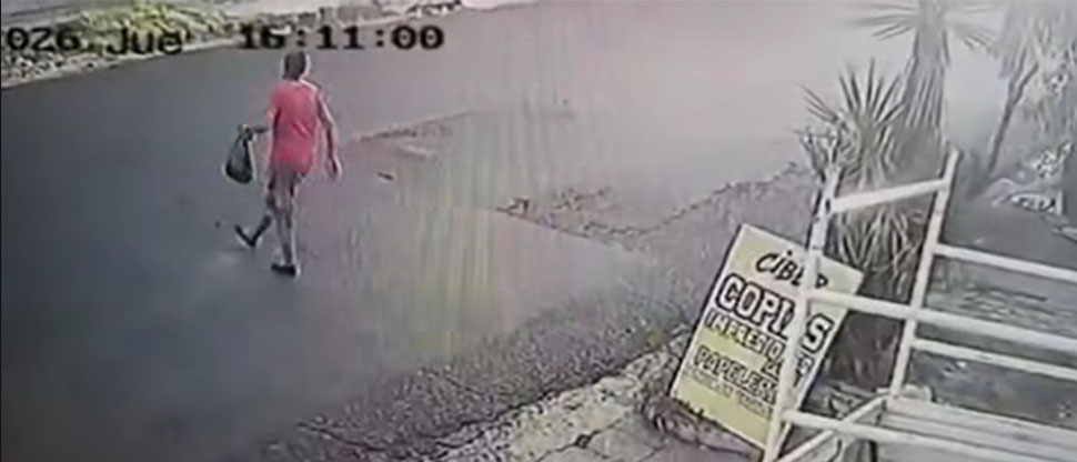 Revelan video del momento exacto cuando atropellan a abuelita y escapan de la escena 