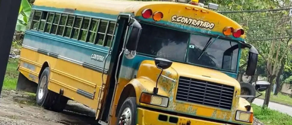 Roban bus que recogería a hermanos evangélicos después de un concierto cristiano en Honduras
