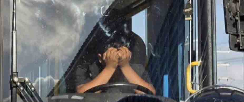 NICARAGUA: captan a busero llorando tras atropellar a peatona de 60 años