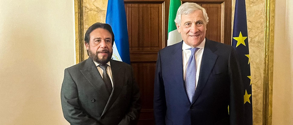 El Salvador e Italia fortalecen lazos de cooperación