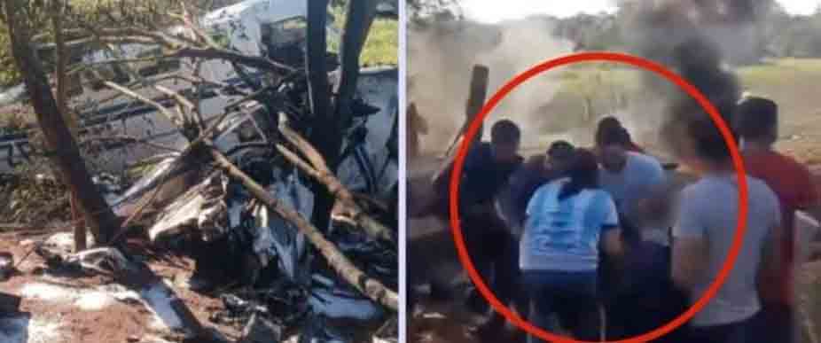PARAGUAY: investigan el robo de más de $2 millones tras accidente aéreo