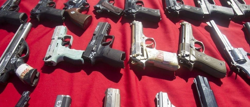Importaciones de armas en El Salvador caen en un 86%