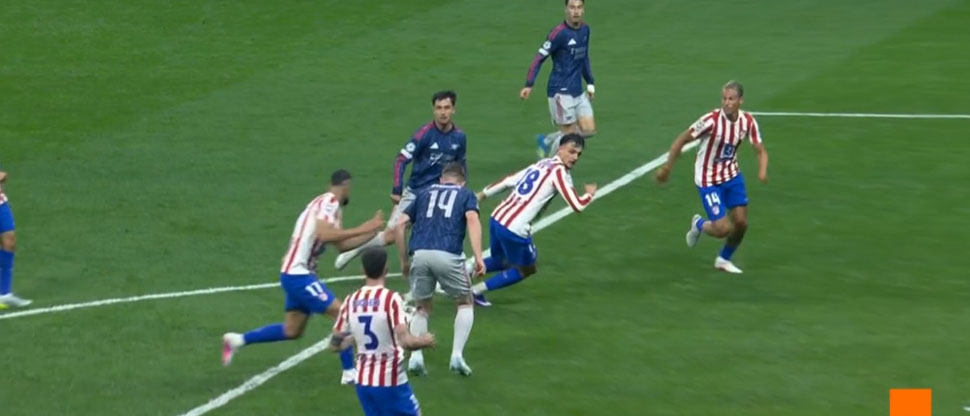 Atlético y Arsenal definirán su pase a la final en el partido de vuelta tras empatar a 1