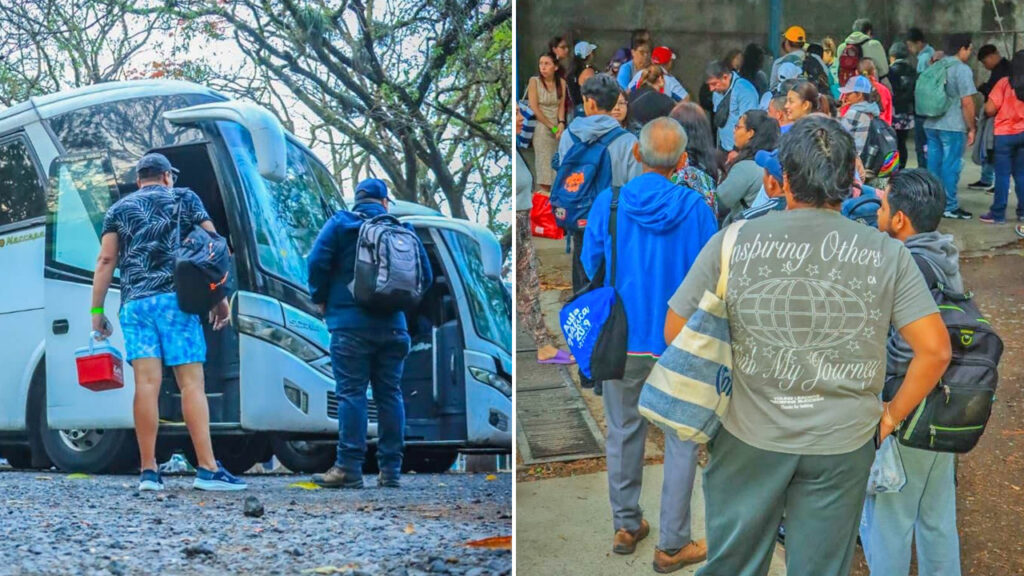 Estos son los destinos turísticos de los buses alegres para este Jueves Santo