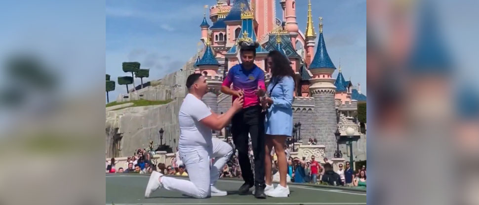 Empleado de Disney arruina propuesta de matrimonio