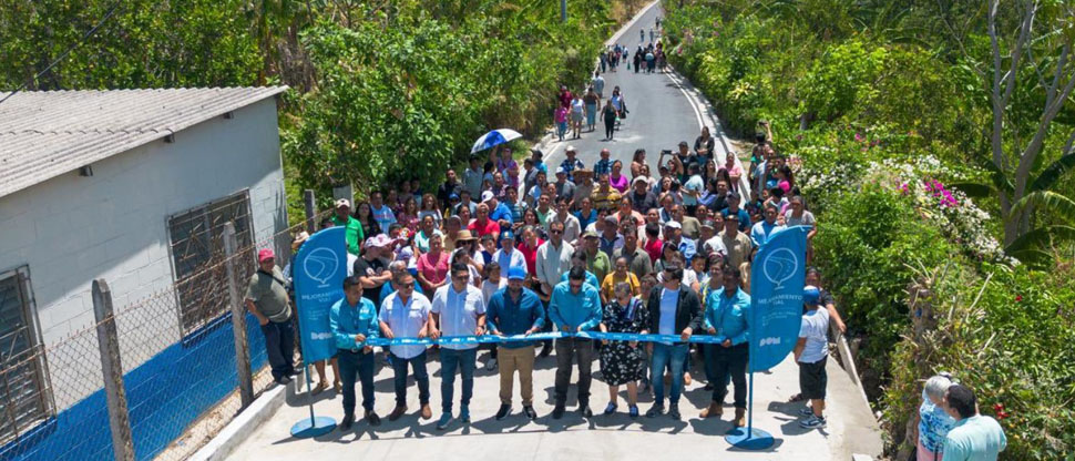 DOM entrega obra terminada a los habitantes de San Pedro Nonualco