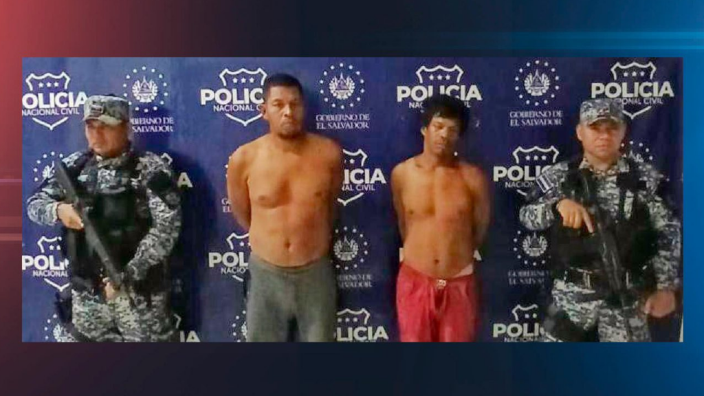Nicaragüenses son capturados por atacar a otro hombre mientras se embriagaban