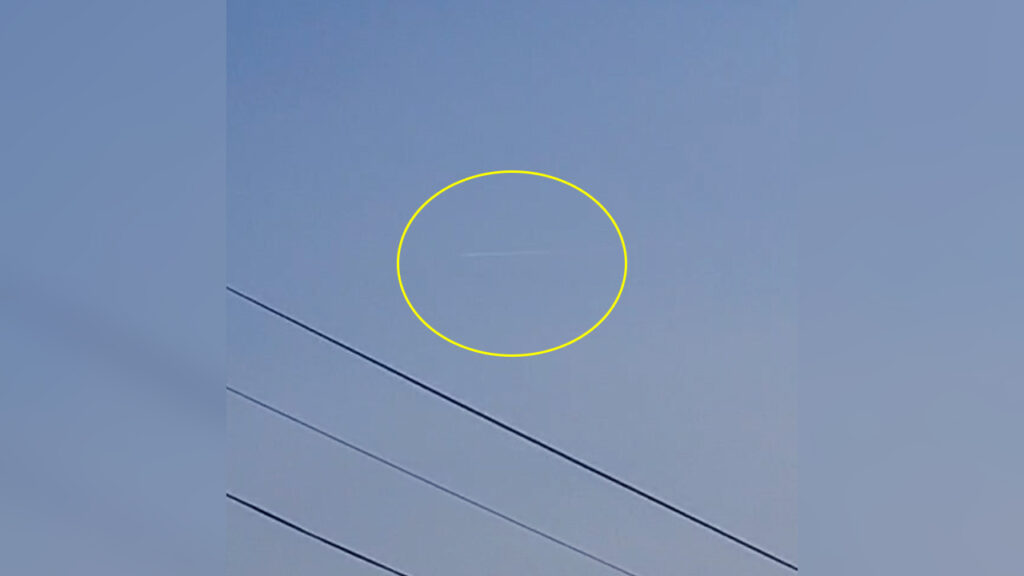 Desde Chalatenango: así se vio el cohete Artemis II lanzado hoy por la NASA