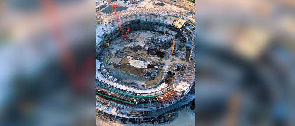 No es el Spotify Camp Nou, simplemente así van los avances del nuevo Estadio Nacional