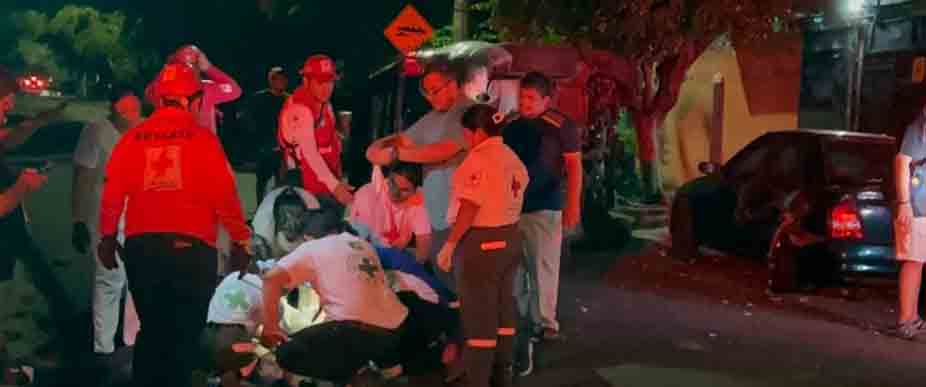 Accidente deja un fallecido y 3 lesionados en San Salvador
