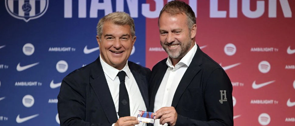 Hansi Flick renueva y entrenará al Barcelona hasta el 2028