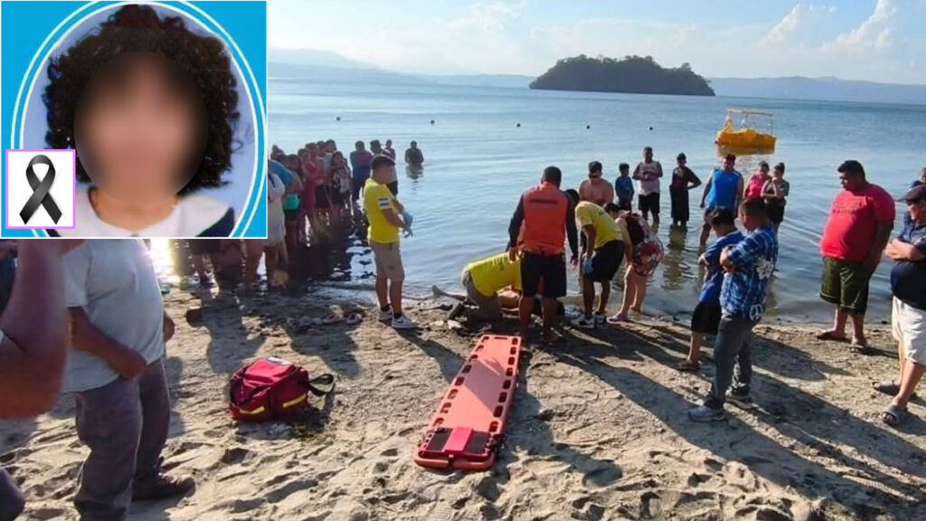 Identifican a menor que murió ahogada en lago de Ilopango