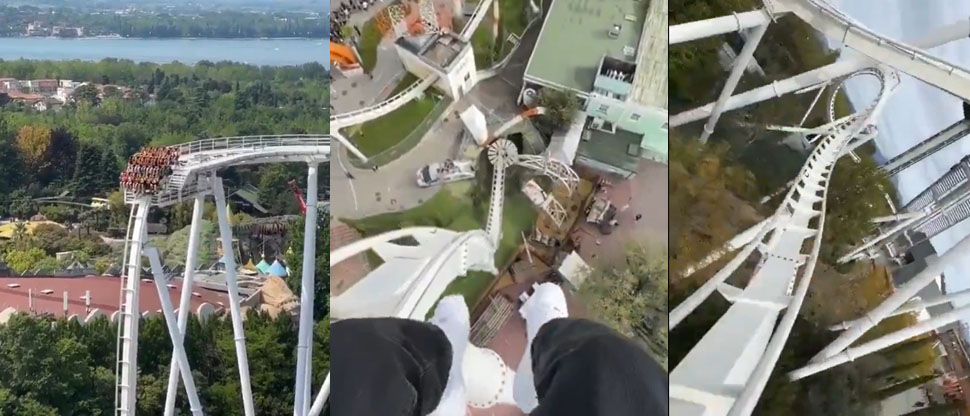 Italia tiene la montaña rusa que genera más adrenalina del mundo