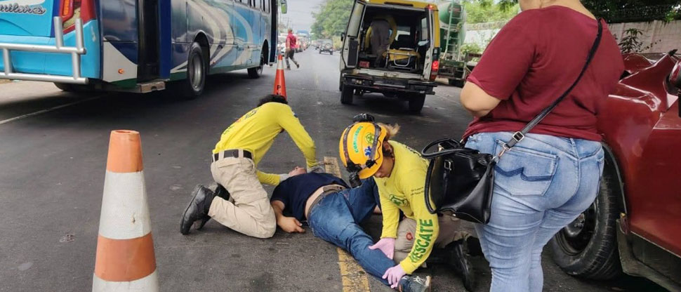 Accidente en la Troncal del Norte deja una persona lesionada
