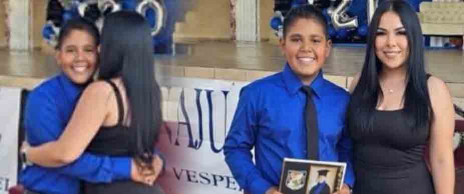 Critican a mamá de Chalchuapa por llegar tan provocativa a la graduación de su hijo